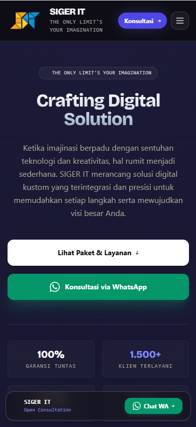Siger IT Pro iPhone Mobile Preview